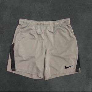 Nike Men's Athletic Shorts in Gray and Black